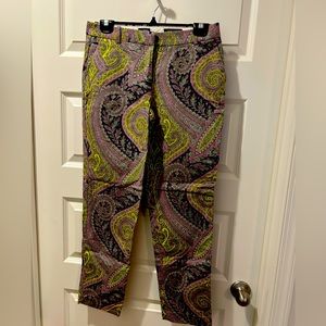 JCrew women’s cafe capris 4T